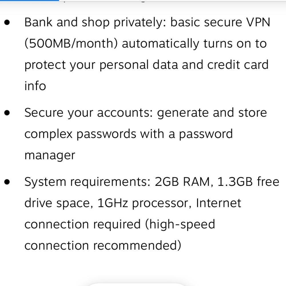 McAfee Total Protection for 1 User, Windows/Mac/Android/iOS/ChromeOS - Picture 6 of 6
